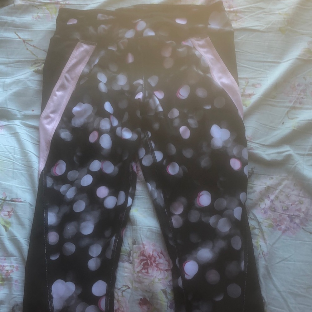 Legging bubble pink grey and black